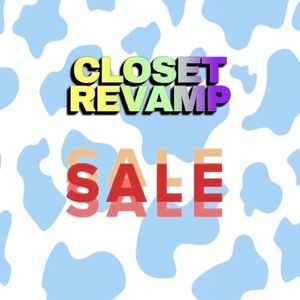 CLOSET SALE!!🛍🛍🛍